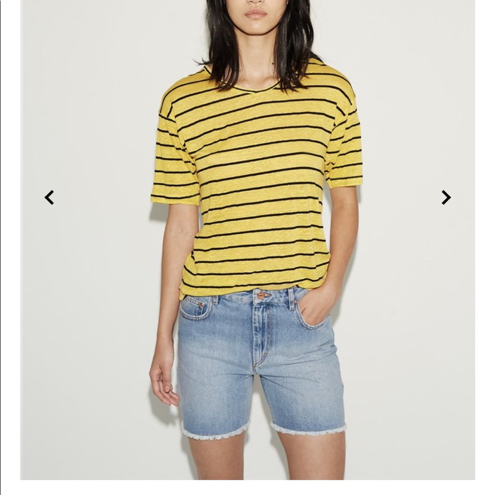 NWT Isabel Marant Etoile Andreia Striped Tee